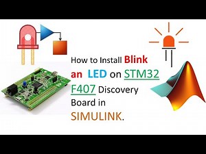 Blinking LED on STM 32 with Simulink