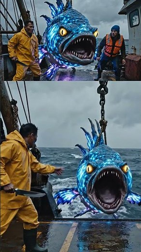 Fishermen Catch GIANT Alien Fish! 😱 (Released it!)