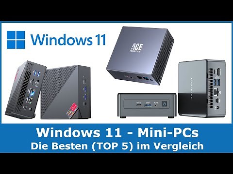 Beste Windows 11 Mini-PCs (TOP 5) 🥇 Test Sieger im Vergleich (gute & günstige Mini-Computer)