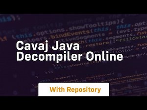 cavaj java decompiler online