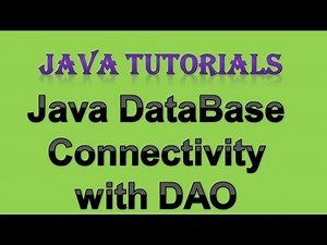 16.7 Java Database Connectivity with DAO Example part 2