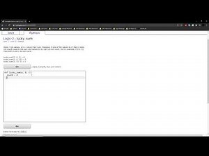 Logic-2 (lucky_sum) Python Tutorial || Codingbat.com