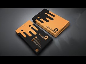 Learn Photoshop | Business Card Design