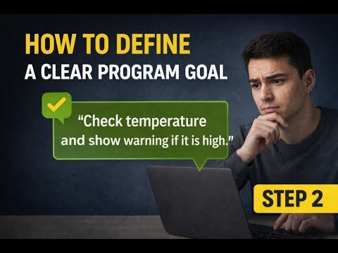 How to Define a Clear Program Goal Before Coding | Step 2