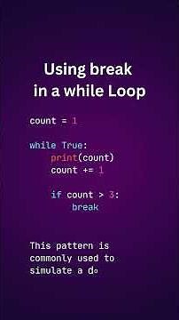 Loops in Python - while loop | Concepts under 2 minutes