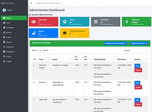 Online Ticket Reservation System in PHP with Source Code - CodeAstro