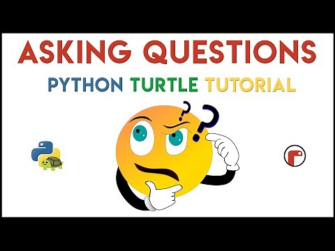 Python Turtle - Asking Questions Tutorial