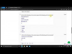 NPTEL Foundations of R Software Week2 Assignment 2 Solution August 2024