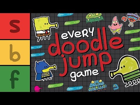 I played and ranked EVERY Doodle Jump Game so you don’t have to…