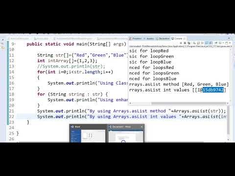 5 Different ways to print elements in an Array in Java