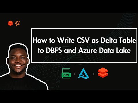 How to Write CSV as Delta Table to DBFS and Data Lake | Azure Databricks