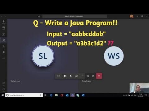 Real interview java program | String related java Program | Selenium Java