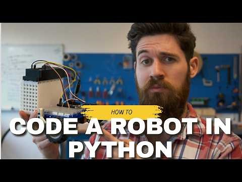 Easy Python Coding for Robots: Getting Started (Beginner Tutorial Part 1)
