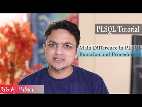 PLSQL Tutorial#12 How to write pl sql function in oracle database