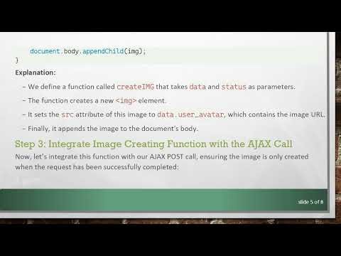 How to Get an Image from JSON and Display It in JavaScript