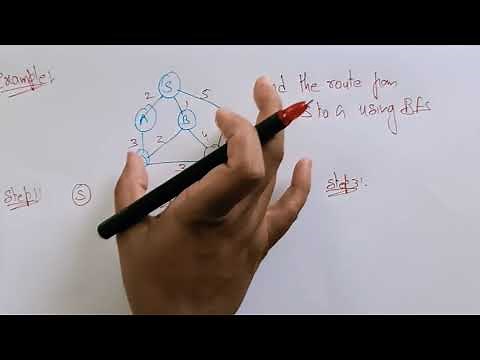 Breadth first search algorithm Example | BFS | uninformed | AI | Lec-13 | Bhanu Priya