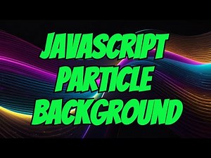 THREE.js Website Background Animation: Advanced JavaScript Particles