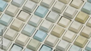 The keyboard animation is triggered randomly