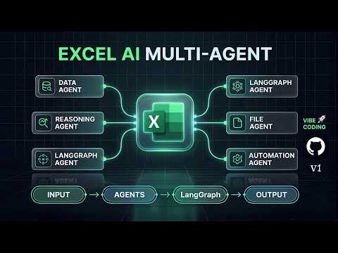 How I Built an Excel AI Multi-Agent 🚀: Vibe Coding + LangGraph (Open Source)