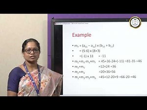 STRASSEN’S MATRIX MULTIPLICATION - Dr A Viji Amutha Mary