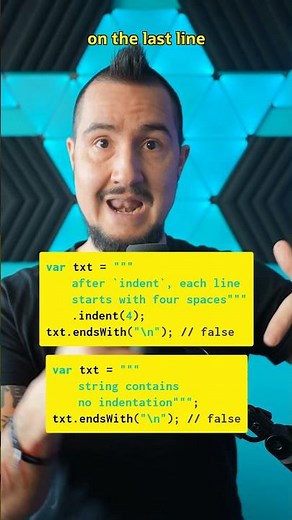 How To Hack #Java Text Block Indentation With Backslashes #IJN