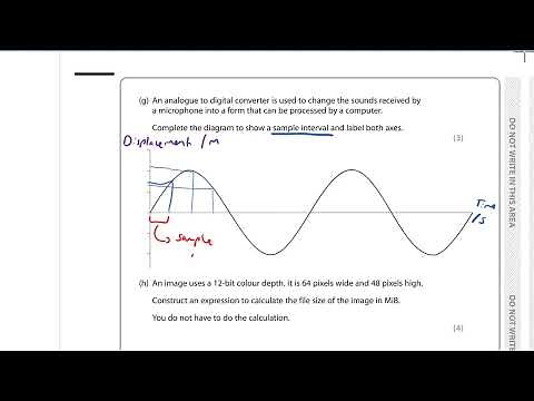 Pearson Edexcel GCSE Computer Science Sample Paper 1 Walkthrough