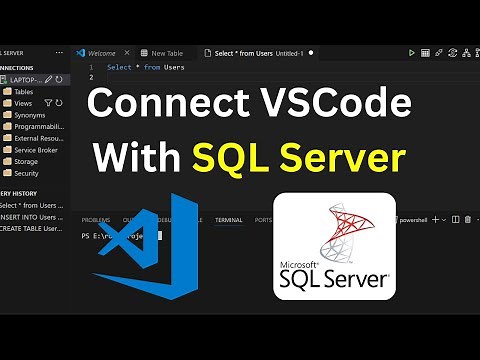 How to Connect VSCode with SQL Server Database | Run SQL Queries