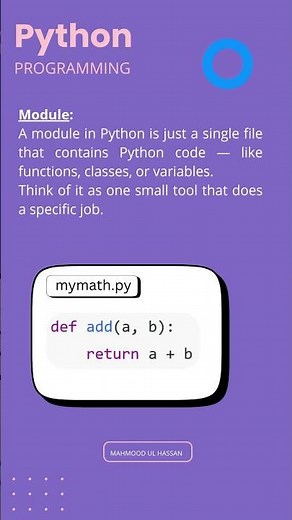 Module vs Library in Python | Simple Explanation for Beginners | Programming