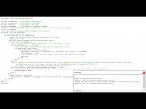 Come sapere se la tabella è usata in una query di Access?