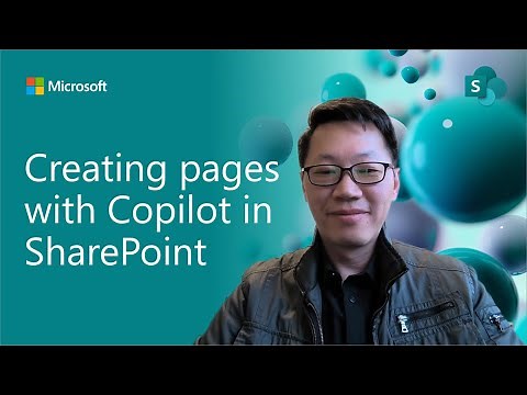 Creating pages with Copilot in SharePoint