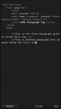 How to Use the P Tag #coding #programming #html #webdesign