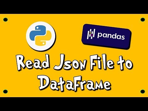 Pandas Read JSON File to DataFrame - #11