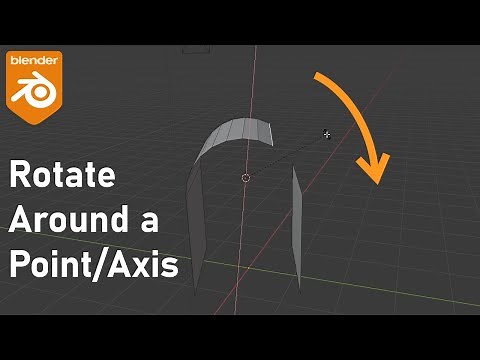Rotate Around a Point/Axis in Blender