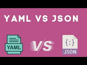Comparing YAML and JSON in 5 Minutes | YAML and JSON Tutorial for Beginners