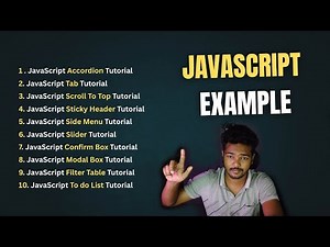 JavaScript Example: 10 Beginner Projects