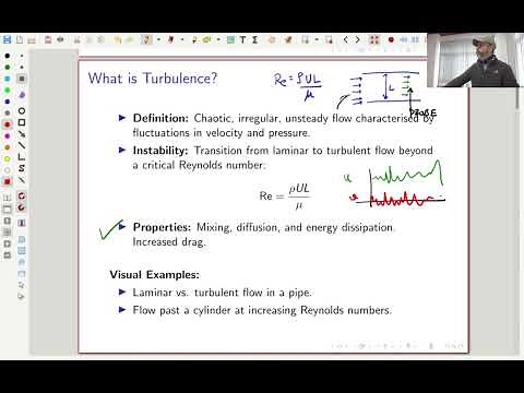 Lecture - RANS Turbulence modelling (k-epsilon method)