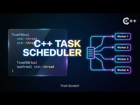 I Built a Concurrent Task Scheduler from Scratch in C++