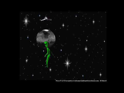 3D Dancing Alien Screensaver (2001)