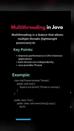 #Java. multithreading in java