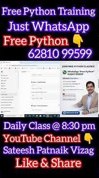 How To Install NumPy In Python | NumPy Tutorial | NumPy Step-by-Step in Python | Free Live Training