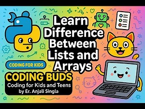 Lesson -3 Topic : Python Lists vs Arrays Explained| Free Tutorial | Easy explanation