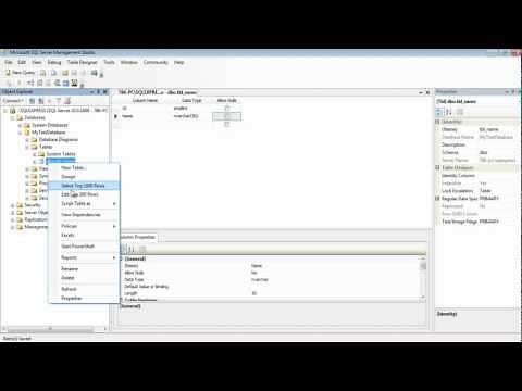How to Create new DataBase SQL server