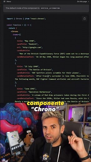 🕰️ El mejor componente React para Timelines | ‪@Garajedeideas‬