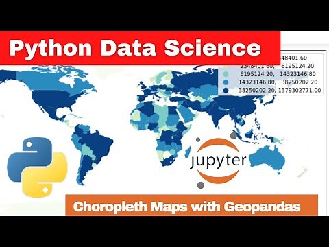Plotting Choropleth Maps in Python using Geopandas