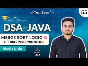 DSA Tutorial #55: Merge Sort EXPOSED 🤯 The Only Video You Need (Java + Mid Bug Fix) 2026