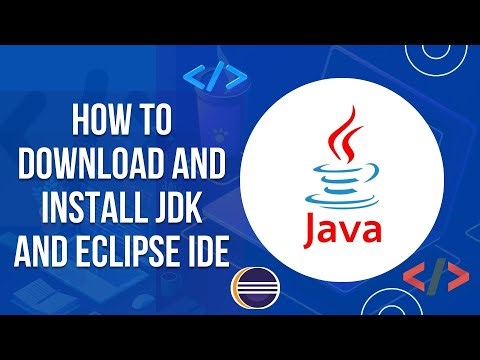 How to download and install Java and Eclipse IDE