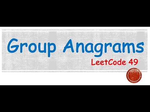 Group Anagrams - LeetCode 49 - Java Solution.