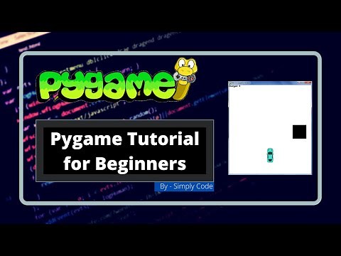 Pygame Tutorial for Beginners | Setting up VS Code, Installing Pygame and Basic Pygame Skeleton.