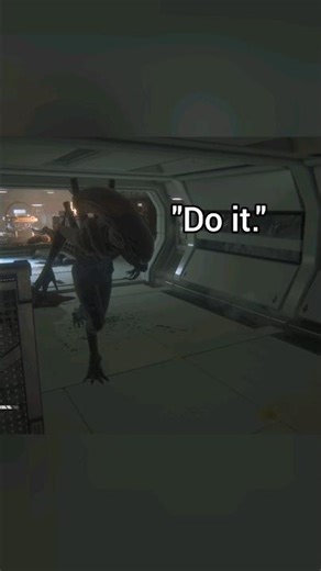 My new best friend in Alien Isolation.. for 5 seconds. #alienisolation #alien #xenomorph