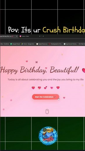 Wishing a birthday with an amazing animated code |HTML | CSS